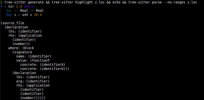 tree sitter